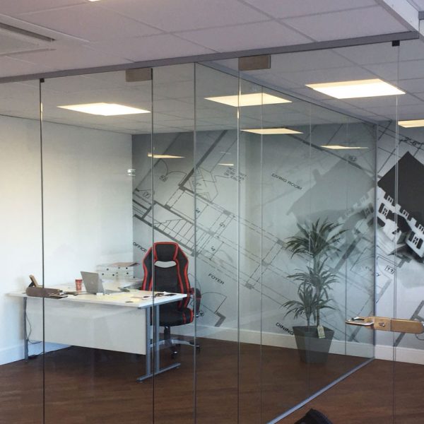 acoustic glass offices